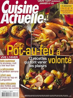 Cuisine Actuelle, Janvier 2002, n°133, Pot-au-feu