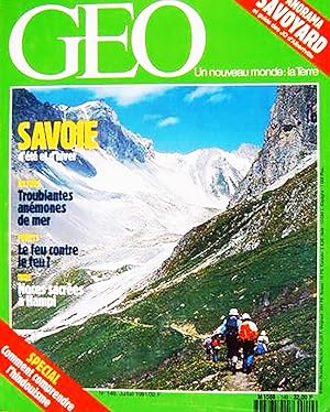 Geo - Un nouveau Monde La terre, numero 149, Juillet 1991, savoie d'ete et d'hiver