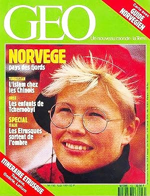 Geo - Un nouveau Monde La terre, numero 150, Aout 1991, Norvege Pays des Fjords
