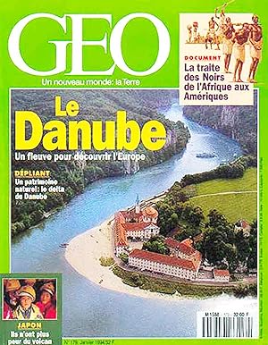 Geo - Un nouveau Monde La terre, numero 179 Janvier 1994, Le Danube
