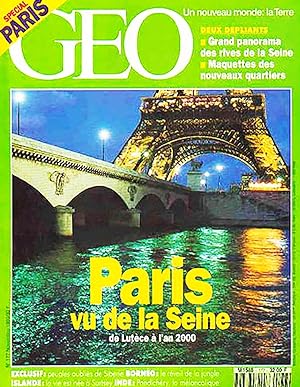 Geo - Un nouveau Monde La terre, numero 177, Novembre 1993, Paris vue de la Seine