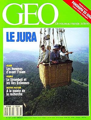 Geo - Un nouveau Monde La terre, numero 137, Juillet 1990, Le Jura