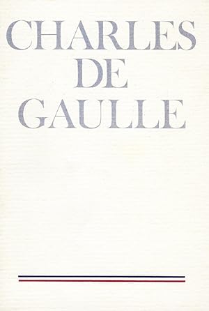 Charles de gaulle 1890-1970