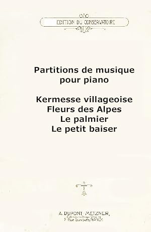 Morceaux de musique (Piano), compilation ancienne reliée (fin XIXe debut XXe)