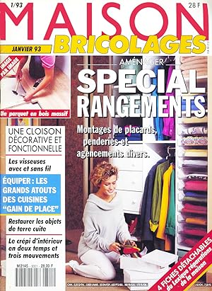Maison Bricolages, 1/93, Janvier 1993, Special Rangements