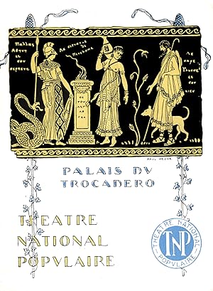 Theatre National Populaire, Palais du Trocadero Programme Officiel Saison 1929
