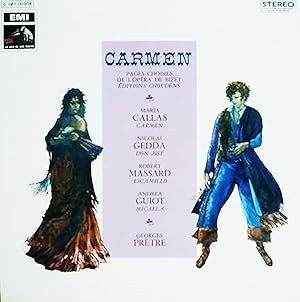 [Disque 33 T Vinyle] Carmen pages choisies de l'opera de Bizet, Editions Choudens, Plaisir Musica...