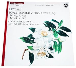 [Disque 33 T Vinyle] Mozart, Sonates pour violon et piano n°40, K. 454, n°42, K. 526