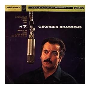 [Disque 33 T Vinyle, petit format] Georges Brassens, n°7, Philips (Standard B 76 488 R)
