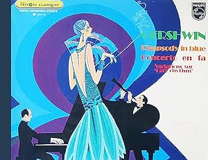 [Disque 33 T Vinyle] Gershwin, Rhapsodie in blue, Concerto en Fa, Orchestre National de l'Opera d...