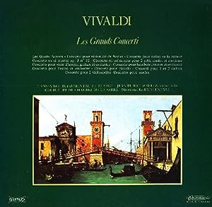 [Disque 33 T Vinyle] [Son] [Musique] Vivaldi les grands concerti, Musidisc (coffret 4 disques.