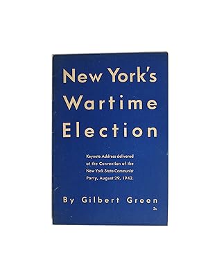 New York's Wartime Election