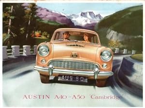 Austin A40 - A50 'Cambridge': North American Sales Brochure