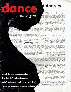 DANCE magazine: Vol XXVI, NUMBER 3; March, 1952