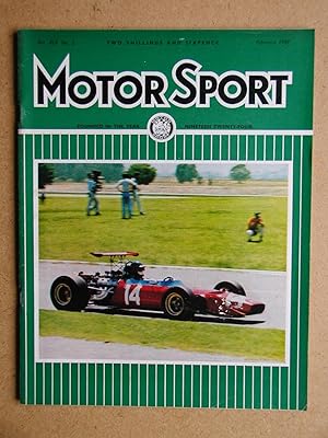 Motor Sport. February 1969. Vol. XLV. No. 2.