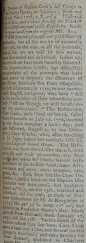 'Journal of Captain Cook's Last Voyage to the Pacific Ocean, on Discovery; performed in the Years...