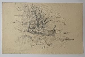 Untitled (Wooden boat)