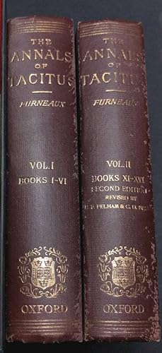 Annalium ab excessu divi Augusti libri. The annals of Tacitus. Edited with introduction & notes b...