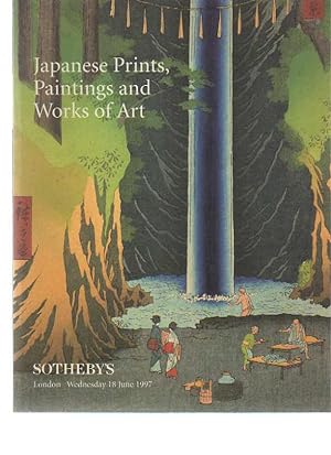 Sothebys June 1997 Japanese Prints, Paintings & Works of Art