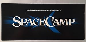 SpaceCamp (May 25, 1986 SPECIAL PROMOTIONAL FILM RELEASE TICKET)