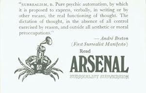 "Surrealism, n. Pure psychic automatism, by which it is proposed to express, verbally, in writing...