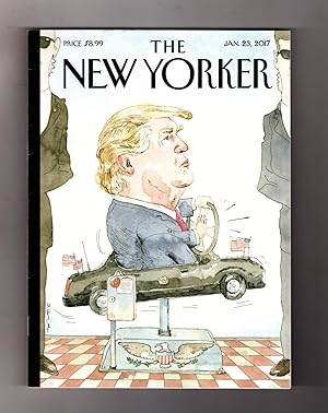 The New Yorker - January 23, 2017. Trump Plays at Being President (cover humor); A Drinking Life;...