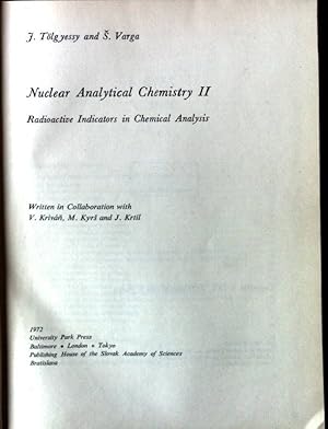 Nuclear Analytical Chemistry: v. 2