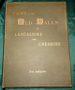 Views Of Old Halls in Lancashire and One In Cheshire in 1822-24