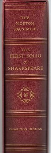 The Norton Facsimile. The First Folio of Shakespeare