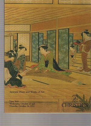Christies 1991 Japanese Prints and Works of Art