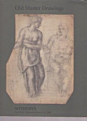 Sothebys January 1998 Old Master Drawings Christ & the Woman of Samaria