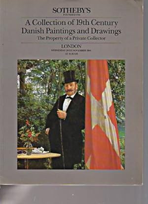 Sothebys 1984 Collection of 19th C Danish Paintings & Drawings