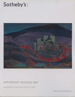 Sothebys 2011 Important Russian Art