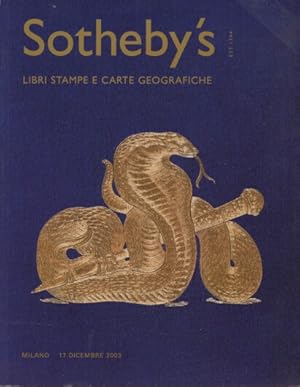 Sothebys 2003 Printed Books and Atlases