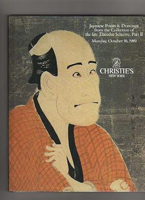 Christies 1989 Scheiwe Collection Japanese Prints, Drawings Pt 2