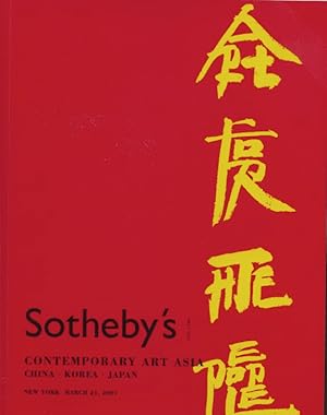 Sothebys March 2007 Contemporary Art Asia - China, Korea, Japan