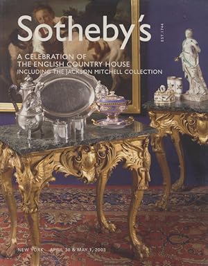 Sothebys April/May 2003 English Country House inc. Jackson Mitchell Collection