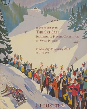Christies January 2012 The Ski Sale inc. A Private Collection of Swiss Posters