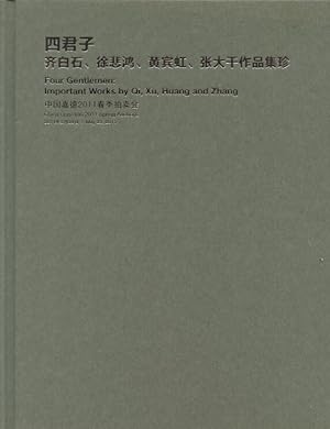 China Guardian May 2011 Important Works by Qi, Xu, Huang and Zhang - Hardback
