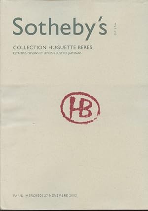 Sothebys 2002 Beres Collection Japanese Prints, Drawings, Books