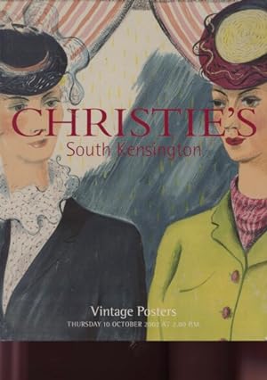 Christies 2002 Vintage Posters