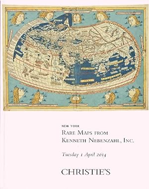 Christies April 2014 Maps - Kenneth Nebenzahl: Important Pair of Cary Globes