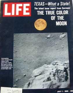 Life Magazine July 1, 1966 -- Cover: The Moon