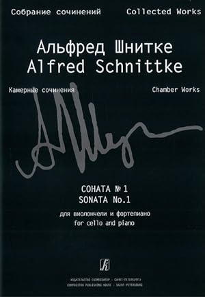 Sonata No. 1 for cello and piano. Piano score and part