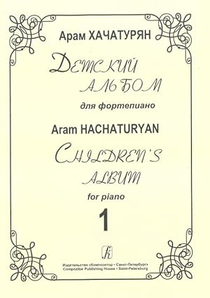 Children's Album for piano. Volume 1