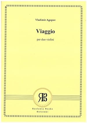 Viaggio. Piece for two violins. Op. 24