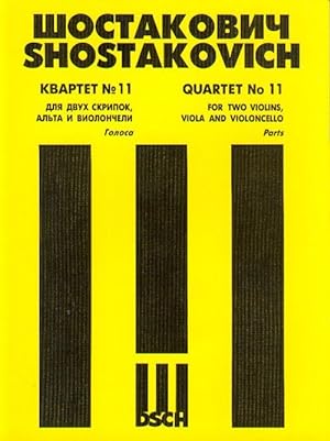 String Quartet No.11. Op. 122. Book Set of Parts.