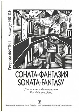 Sonata-fantasy. For viola and piano