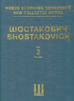 New collected works of Dmitri Shostakovich. Vol. 2. Symphony No. 2. Dedication to October. Full S...