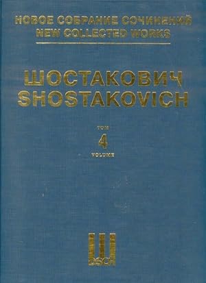 New collected works of Dmitri Shostakovich. Vol. 4. Symphony No. 4 op. 43. Full Score